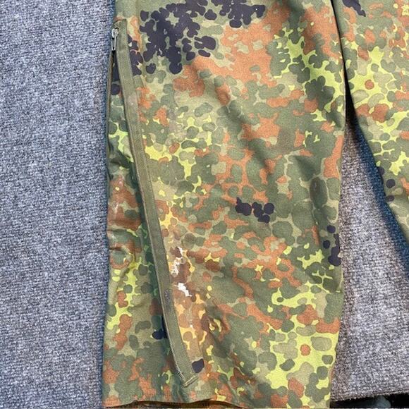 Vintage 1993 German Army Camouflage Overalls Military Field Pants - Picture 5 of 13